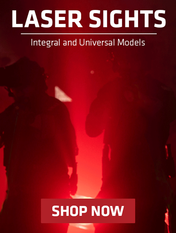 laser sights, integral and universal models, shop now