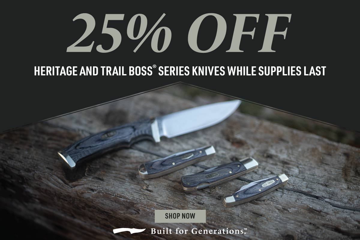 Fall Sale - 25% Off Select Knives