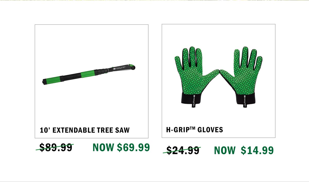Save Big On These Tree Saw's and Gloves