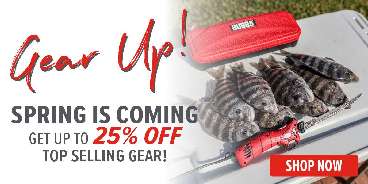 Gear Up! Get up to 25% OFF