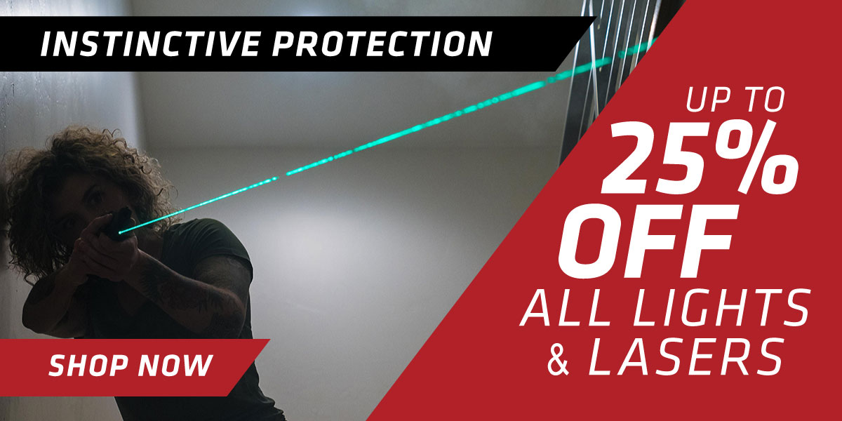 20-25% off lights and lasers, shop now