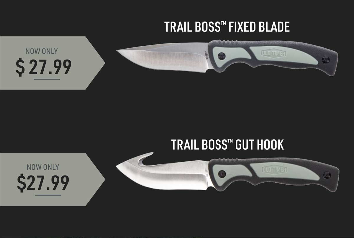 Save Big on The Fixed BLade and Gut Hook!