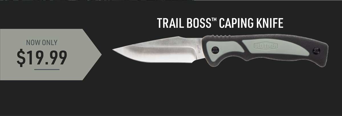 Trail Boss Caping Knife