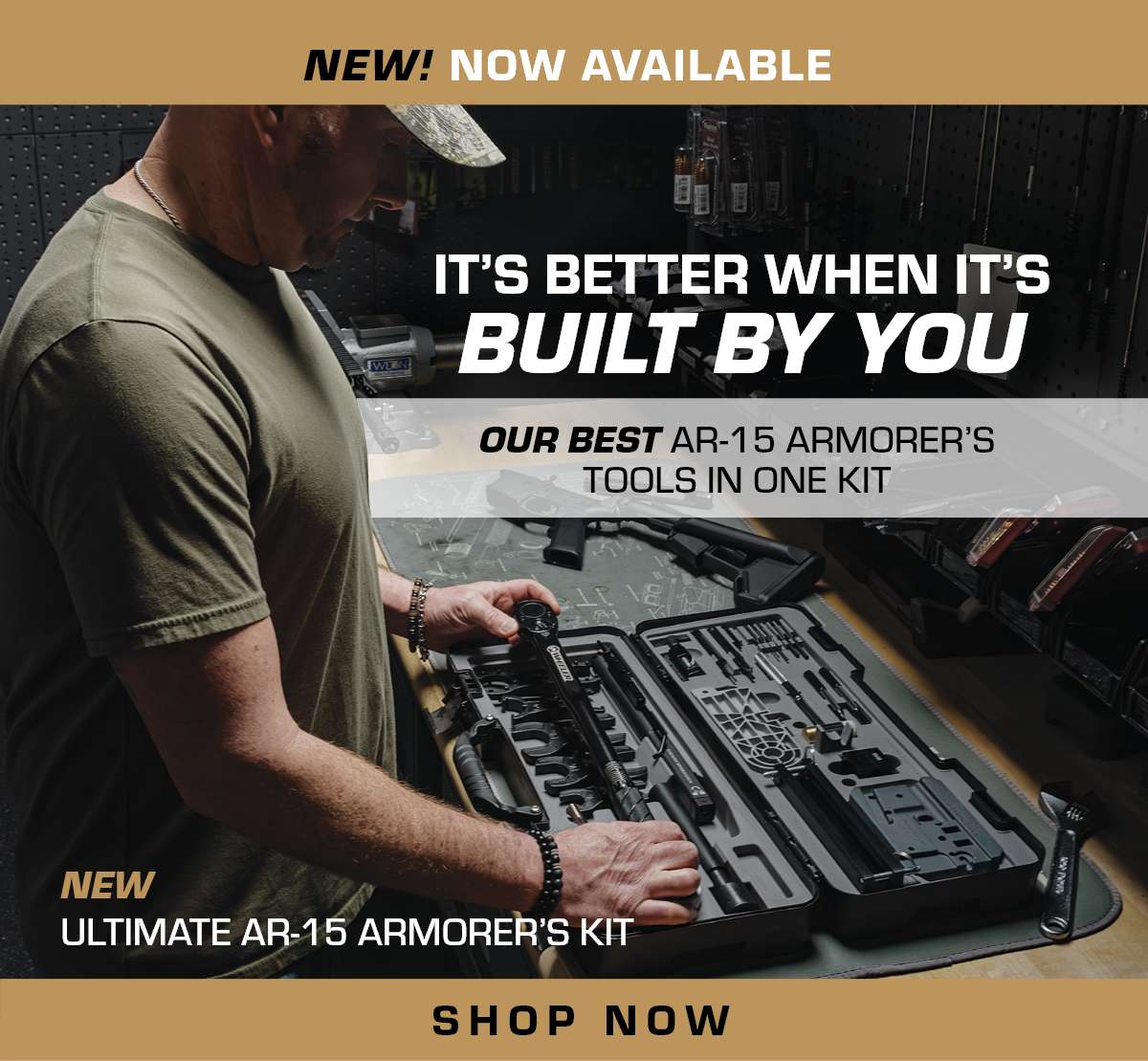 IT'S BETTER WHEN IT'S BUILT BY YOU!