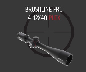 Brushline Pro: 4-12x40 PLEX