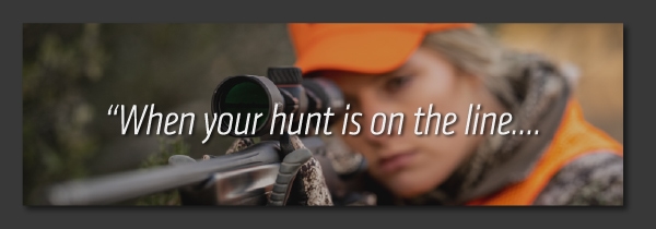 &quot;When your hunt is on the line....