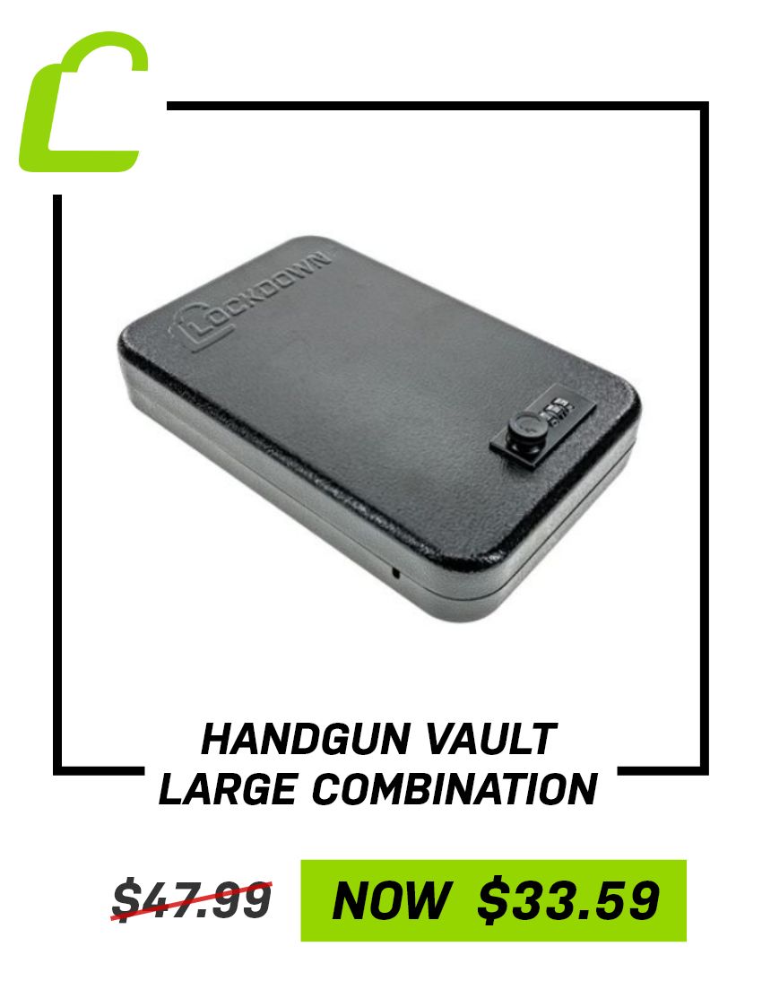 handgun vault large combination