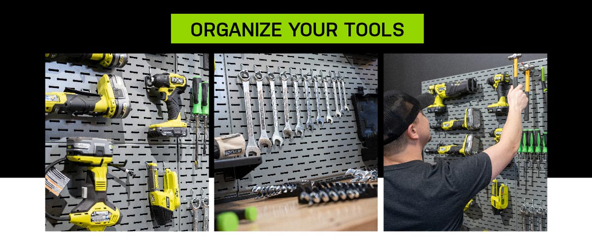 Organize your tools