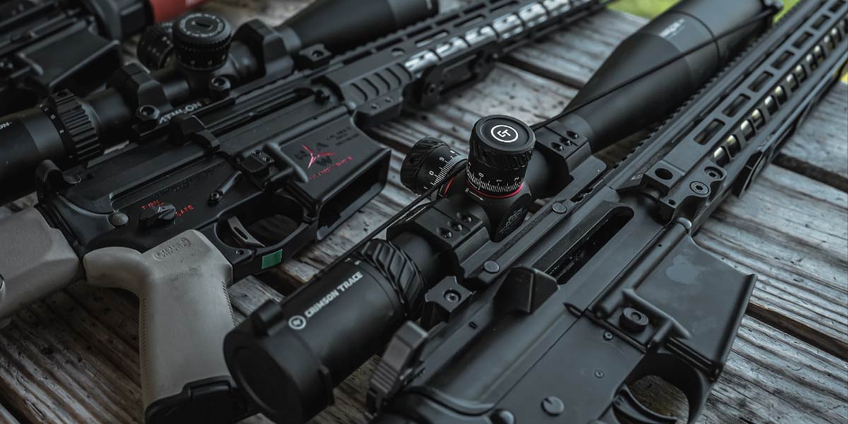 crimson trace rifle scopes