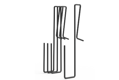 shelf handgun rack