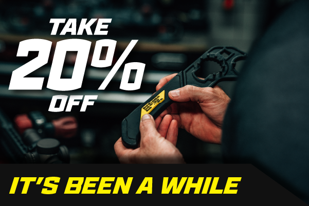 We haven't seen you in a while - Take 20% off at your next checkout