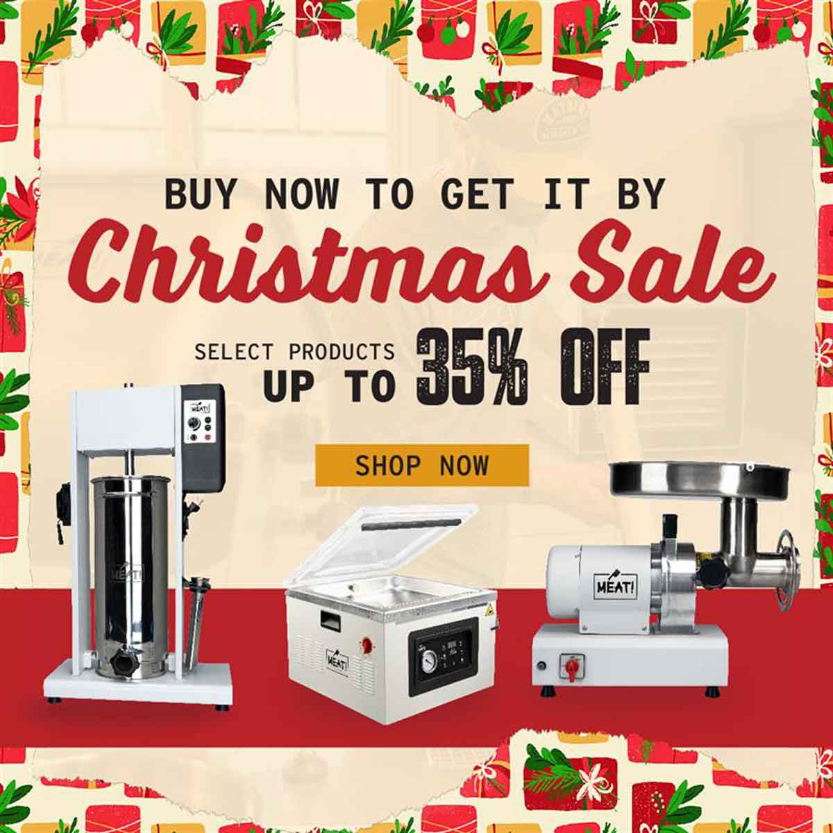 Buy Now To Get It By Christmas Sale