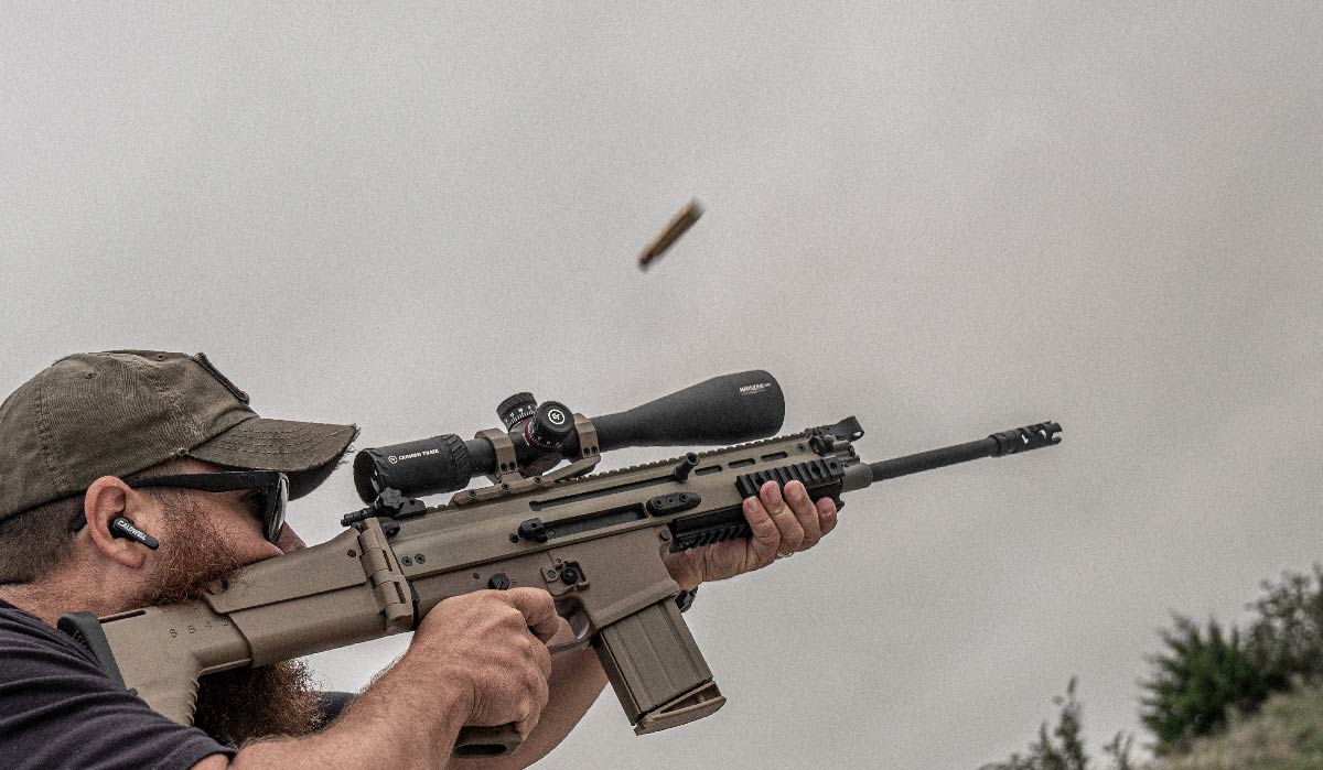 rifle scope on fn scar