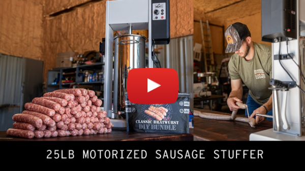 MEAT! 25lb Motorized Sausage Stuffer